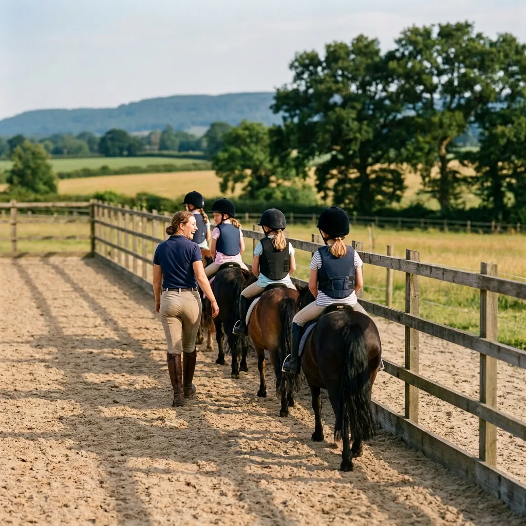 Cours de poney à Sallanches, Haute-Savoie